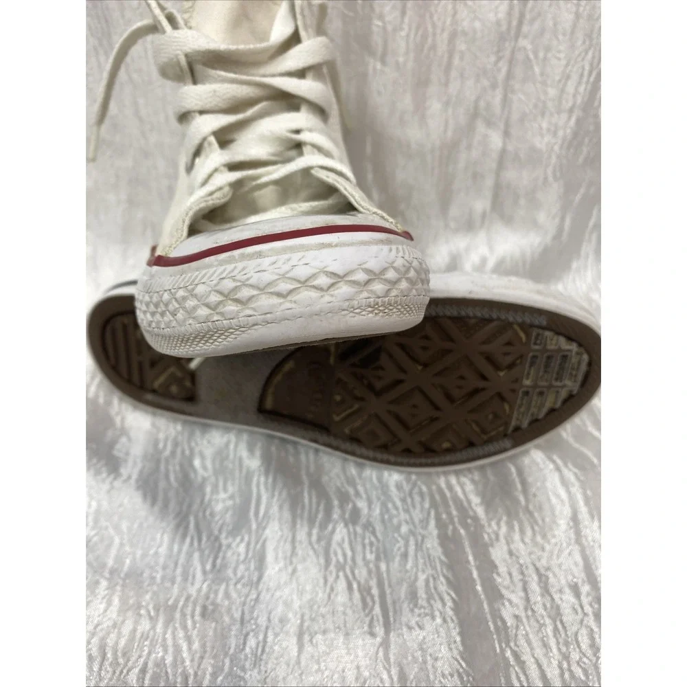 Converse Chuck Taylor All Star Hi Sneaker Optical White Kids Sneakers Size 1Y